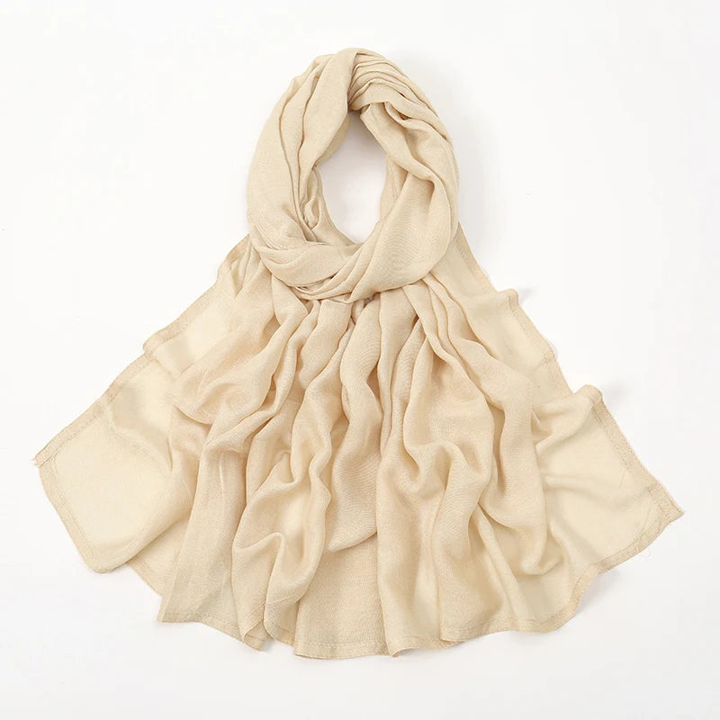 alalar-170*70cm Muslim Modal Women Hijab Rayon Cotton Shawls