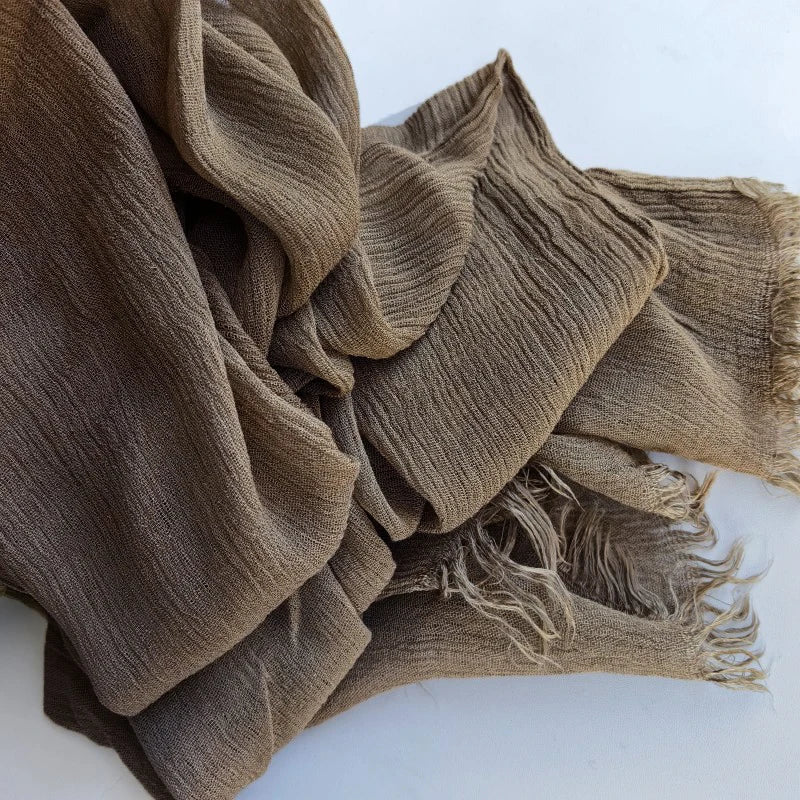 alalar | Soft Cotton Viscose Hijab – Multi-Color Lightweight Scarf - حجاب قطني بالوان متعددة