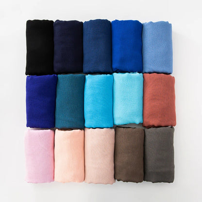 alalar | Classic Soft Cotton Hijab – Lightweight Premium Viscose | 61 Color Options