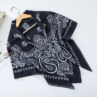 alalar-Scarf-Abaya Women Malaysia Tudung Bawal Flower Print Hijab New Design Headscarf