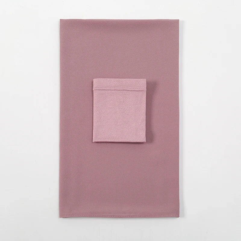 alalar-Scarf-Abaya Women2/Pcs  Muslem's Hijab With Matching Undercap Set