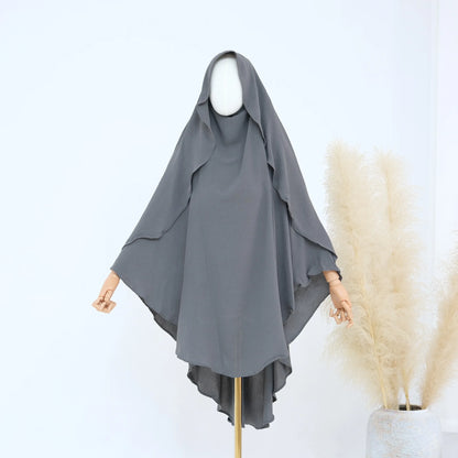 alalar-Ramadan Dubai Plain Hijab -حجاب دبي