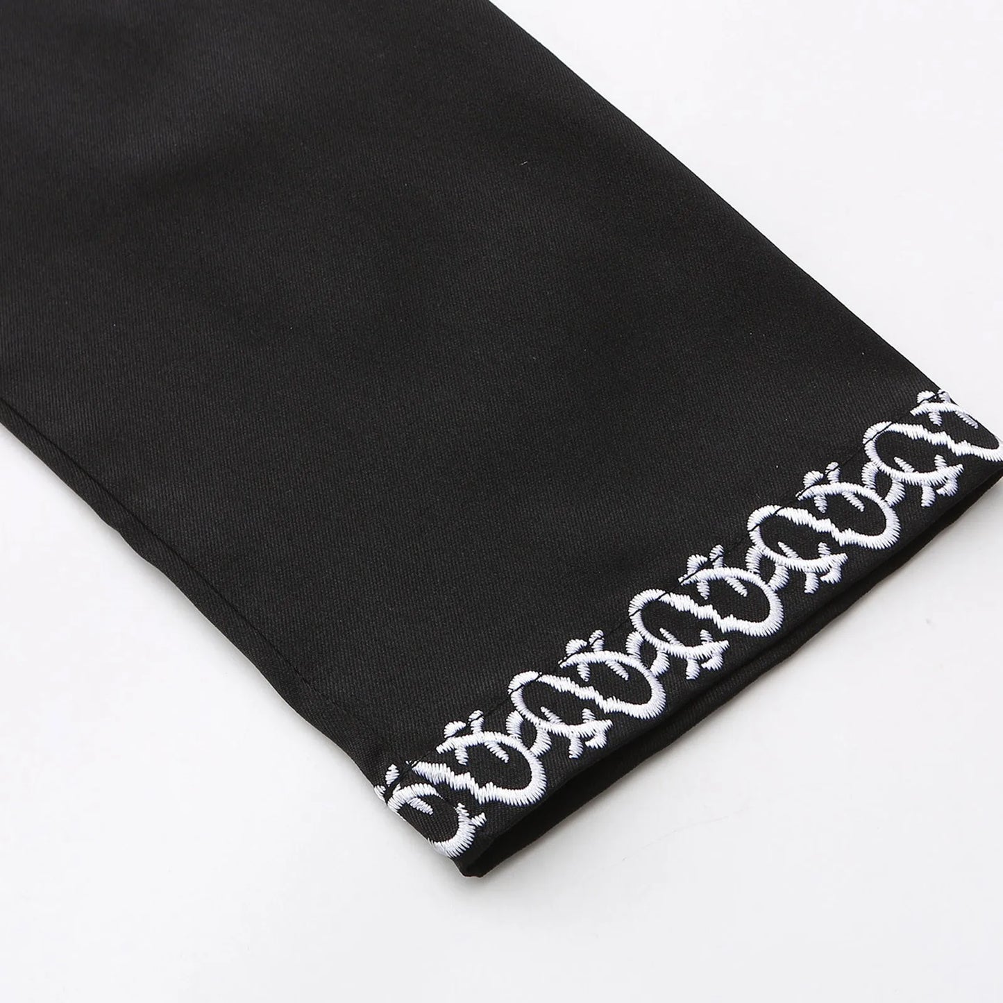 ALALAR | Men’s Hooded Embroidered Abaya – Islamic Long Robe with Half Zipper Middle Eastern Jilbab for Eid