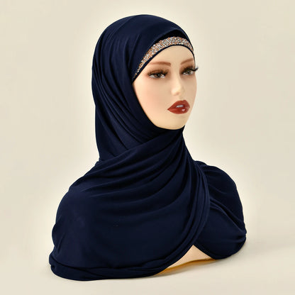alalar | 2-Piece Modal Jersey Hijab Set – Soft Stretch Scarf + Adjustable Inner Cap