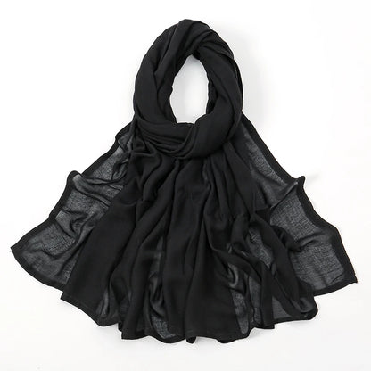 alalar-170*70cm Muslim Modal Women Hijab Rayon Cotton Shawls