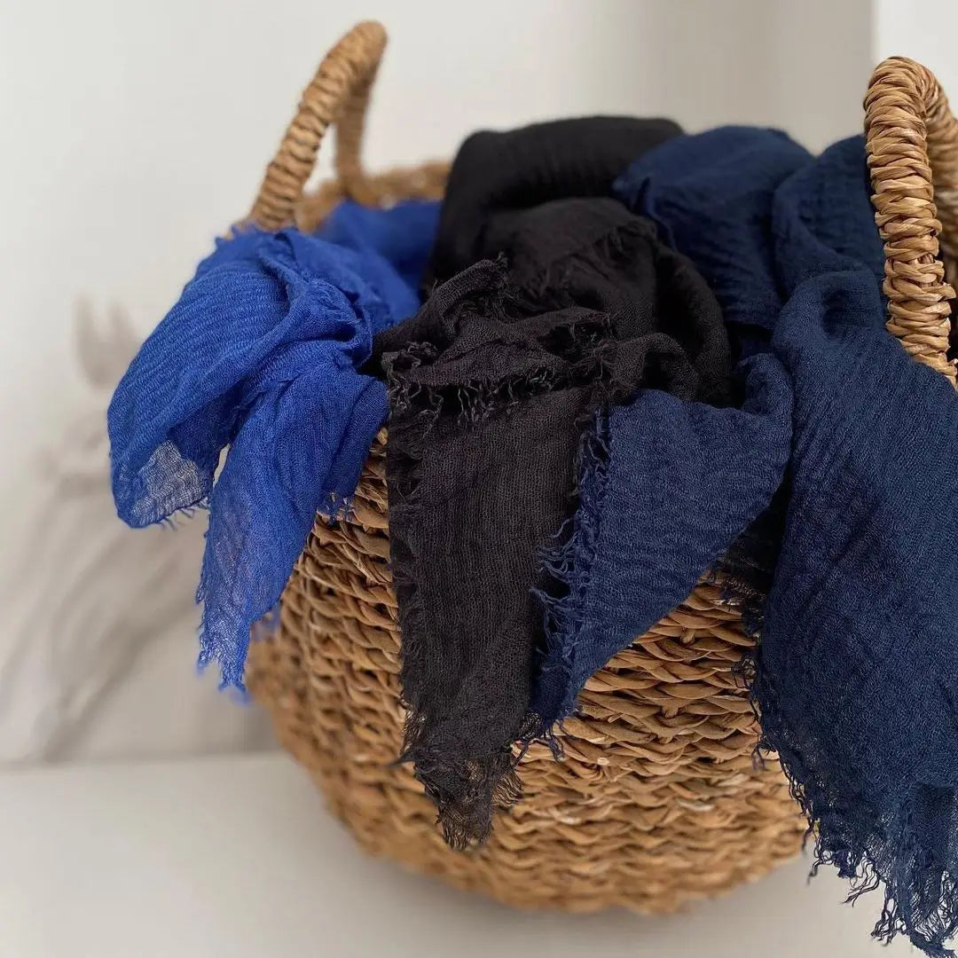 Hot Crinkle Cotton Hijab -alalar