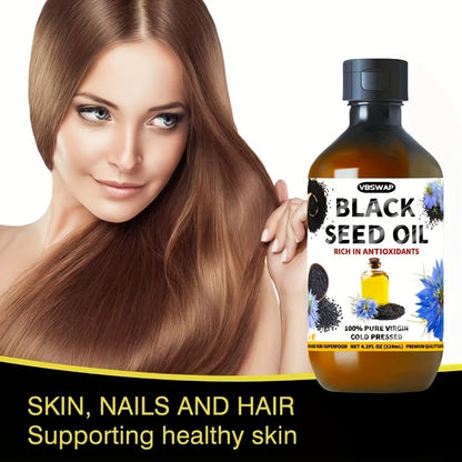 alalar- Cold Pressed Black Seed Oil - زيت حبة البركة الطبيعي للوجه، العناية بالشعر