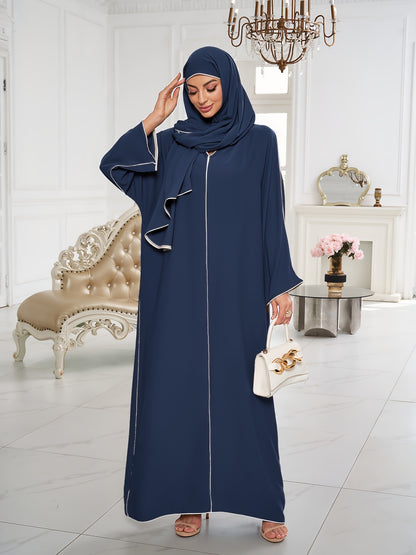 alalar-Scarf-Abaya-1 Set of Hijab + Dress: Stylish