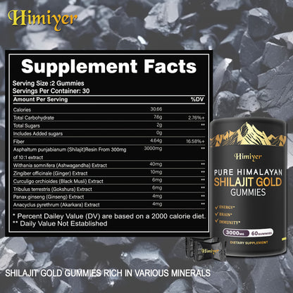 Himiyer Pure Himalayan Shila Gummies -