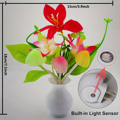 alalar-Plug-in Night Light with Auto Light Sensor-مصباح ليلي مع مستشعر ضوء تلقائي