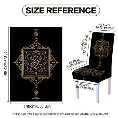 Tablecloth and Chair Covers Set