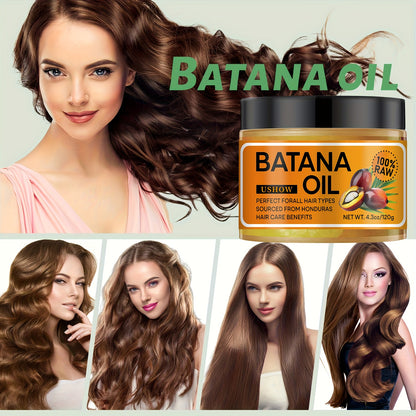 alalar-Honduras Batana Hair Oil - 100% Raw, Moisturizing & Smoothing Treatment for All Hair Types, Ideal for Dry Hair & Scalp Care -علاج فروة الرأس وترطيب وعلاج تقصف الشعر الجاف