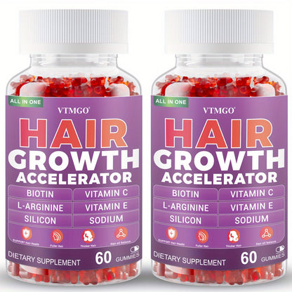 alalar- Fast Acting Hair Growth Supplement with Biotin, Vitamin C&E, L-Arginine & Silicon -تسريع نمو الشعر