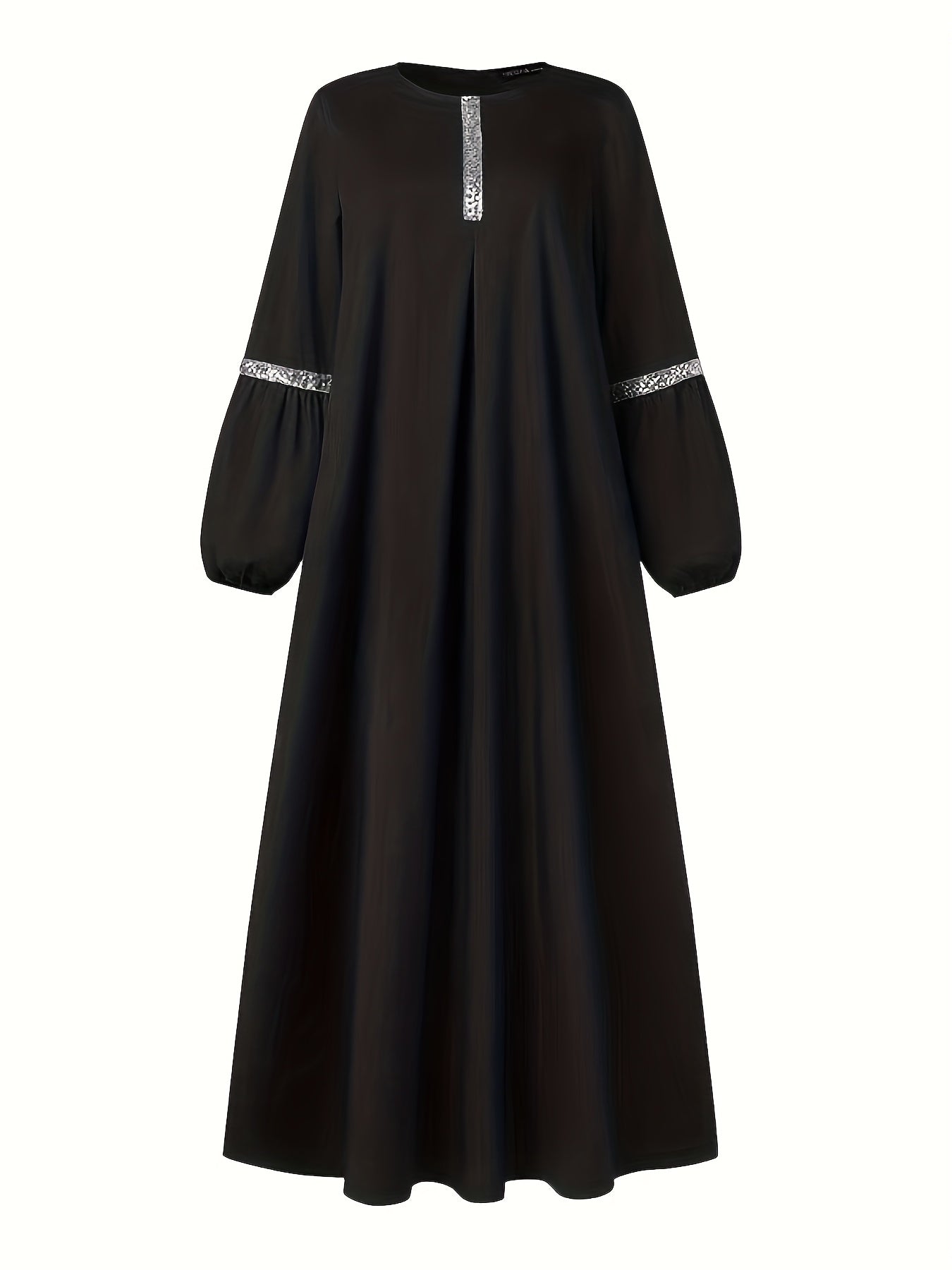 alalar-Scarf-Abaya-Elegant|Flowing Abaya Dress - فستان عباية أنيق وواسع