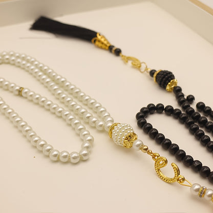 alalar-2ps 99 Beads  Pearl Tasbeeh-