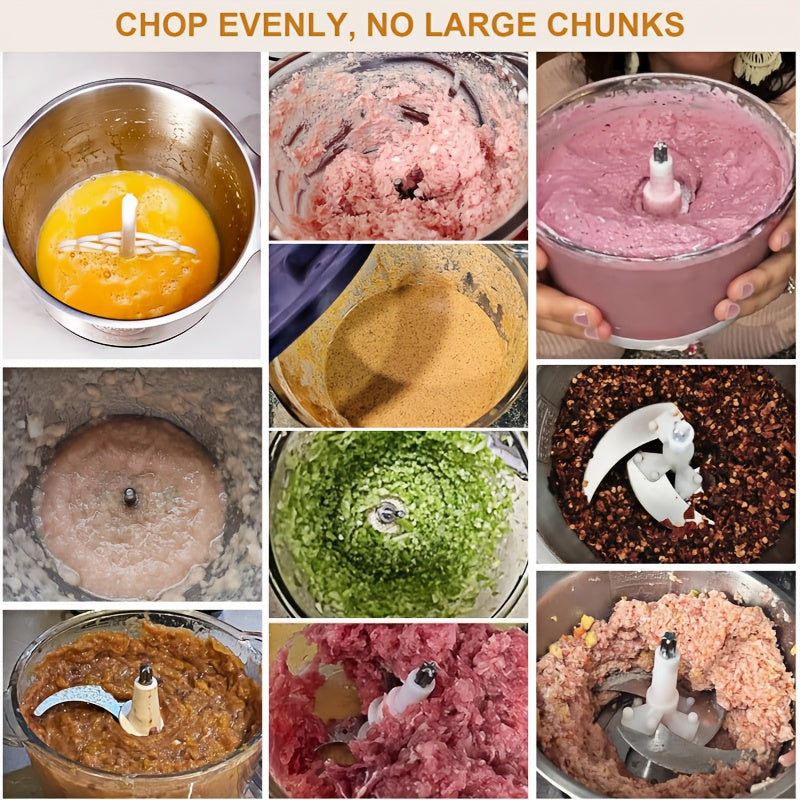 alalar-Heavy-Duty - مفرمة طعام كهربائية متينة من الفولاذ المقاوم للصدأ ومفرمة لحوم