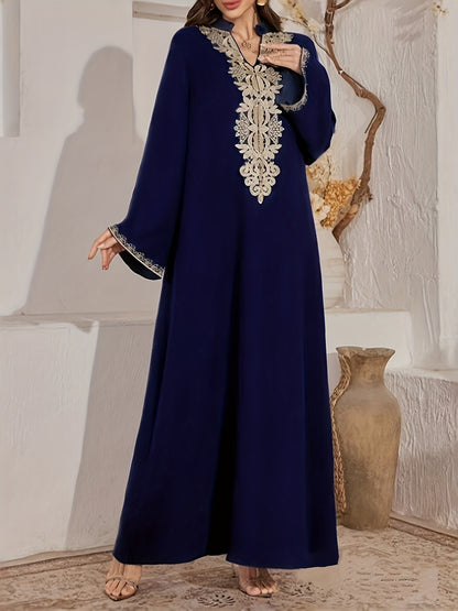 alalar- Women's Elegant Maxi Dress - عباية إسلامية رسمية