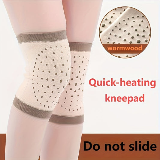 alalar-A pair of warm wormwood knee pads-زوج من وسادات الركبة الدافئة