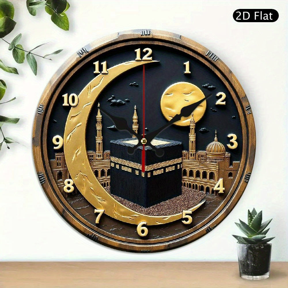 alalar- Kaaba Clock - -ساعة برسم الكعبة