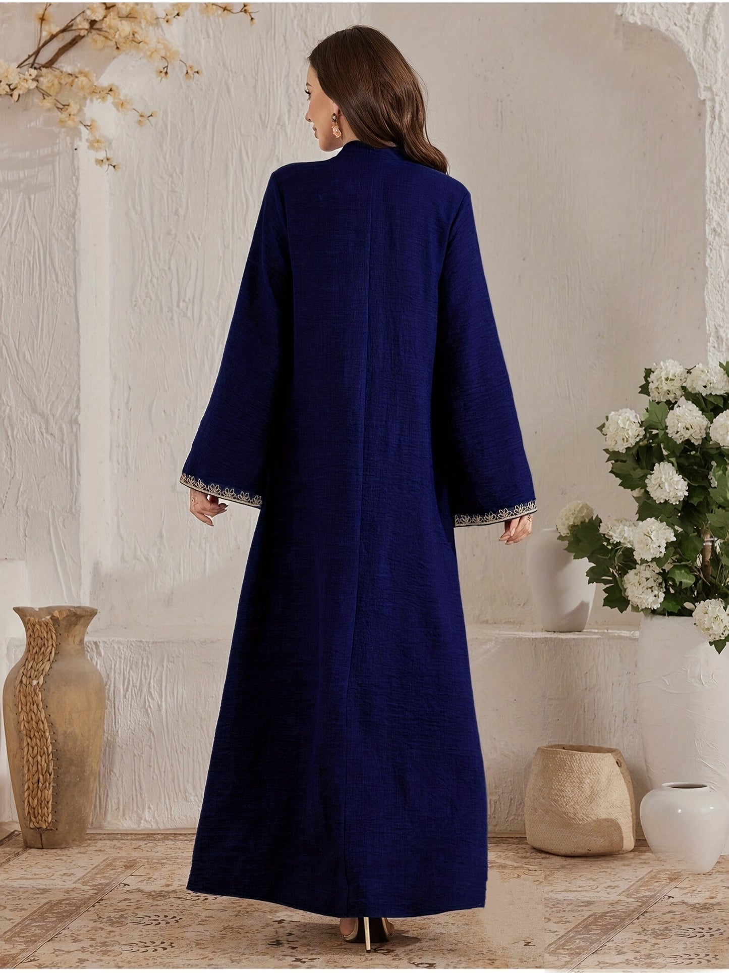 alalar- Women's Elegant Maxi Dress - عباية إسلامية رسمية